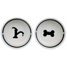 Trixie Miski ceramiczne 0,6L na stojaku [24641]