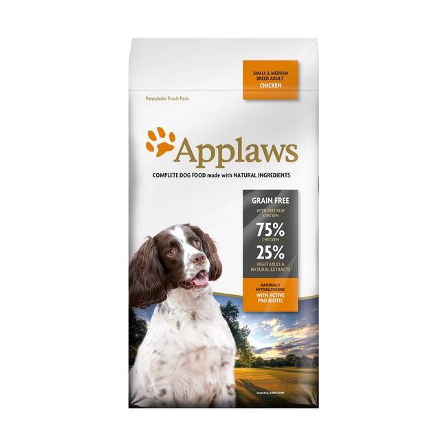 Applaws Adult Dog Small & Medium Breed Kurczak 2kg