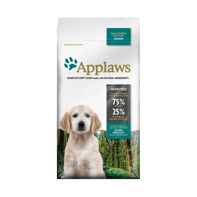 Applaws Puppy Small & Medium Breed Kurczak 2kg