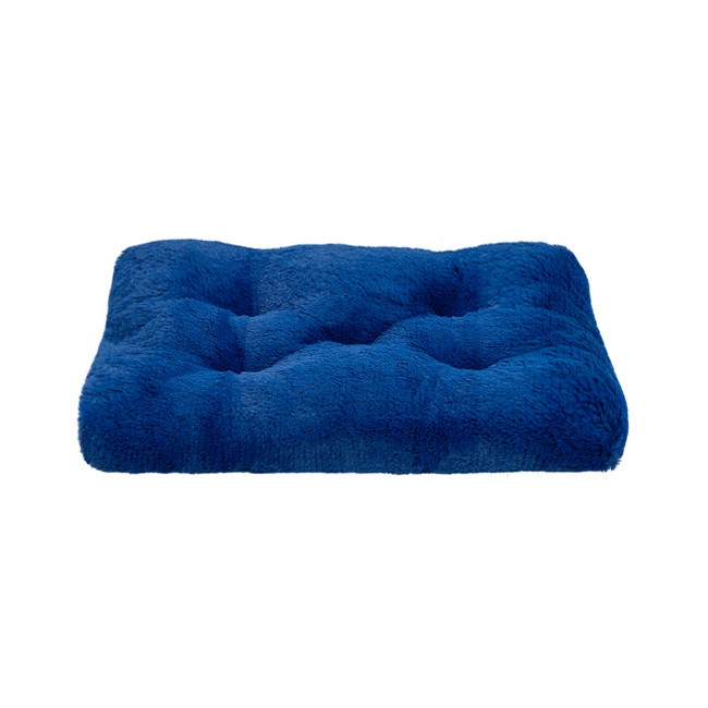 MIMIKO Pets Legowisko Shaggy prostokątne L 65x45cm chabrowe