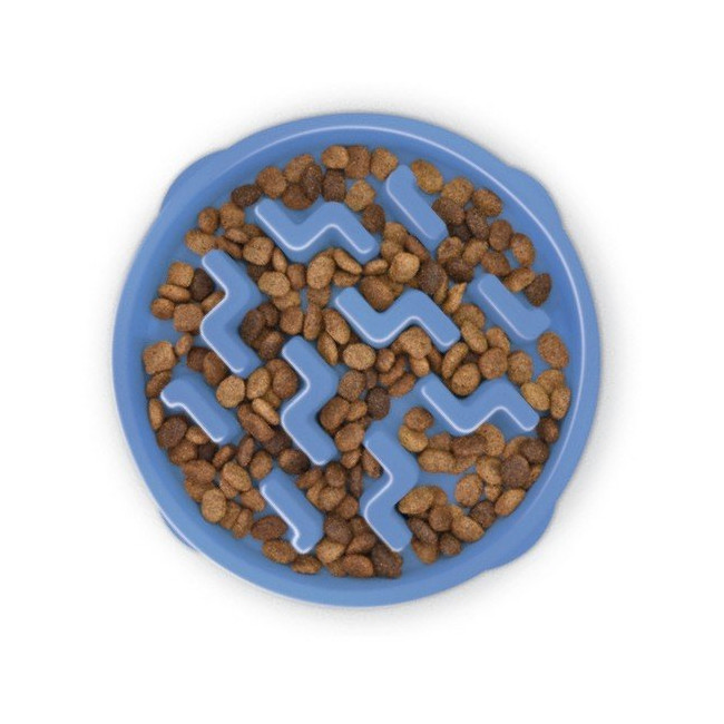 Outward Hound Fun Feeder Miska spowalniająca niebieska [67831]