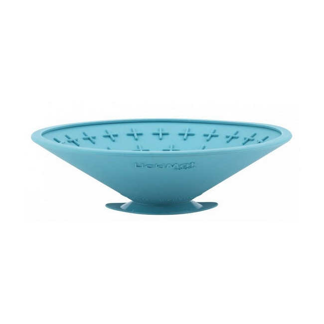 LickiMat Splash miska z przyssawką turkusowa