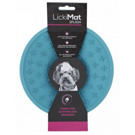 LickiMat Splash miska z przyssawką turkusowa