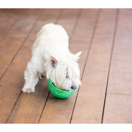 LickiMat Wobble Miska głęboka Jeżyk miękka turkusowa