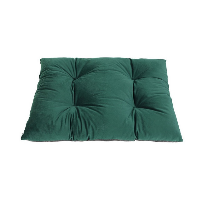 MIMIKO Pets Legowisko Poducha Velvet 70x50cm butelkowa zieleń
