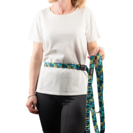 CHABA Smycz z amortyzatorem do biegania Story III M 25mm/280cm Carnival