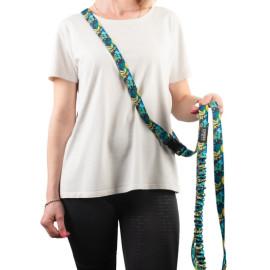 CHABA Smycz z amortyzatorem do biegania Story III M 25mm/280cm Carnival