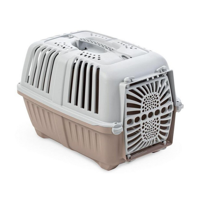 Yarro/Moderna Transporter Pratiko Mały drzwi plastikowe różowo-szary [Y2512]