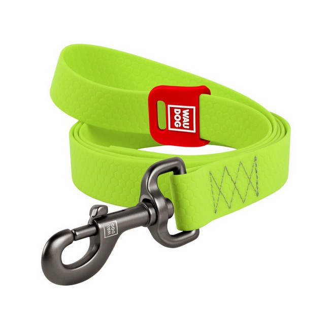 Collar Waterproof Smycz wodoodporna L-XXL 25mm/183cm jasnozielona