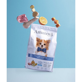 Amanova Dog Adult Mini Sensitive Delicious Lamb - jagnięcina 800g