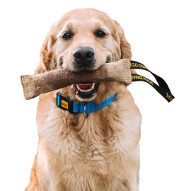 Dingo Zabawka dla psa - Szarpak z juty z uchwytem 40/6cm