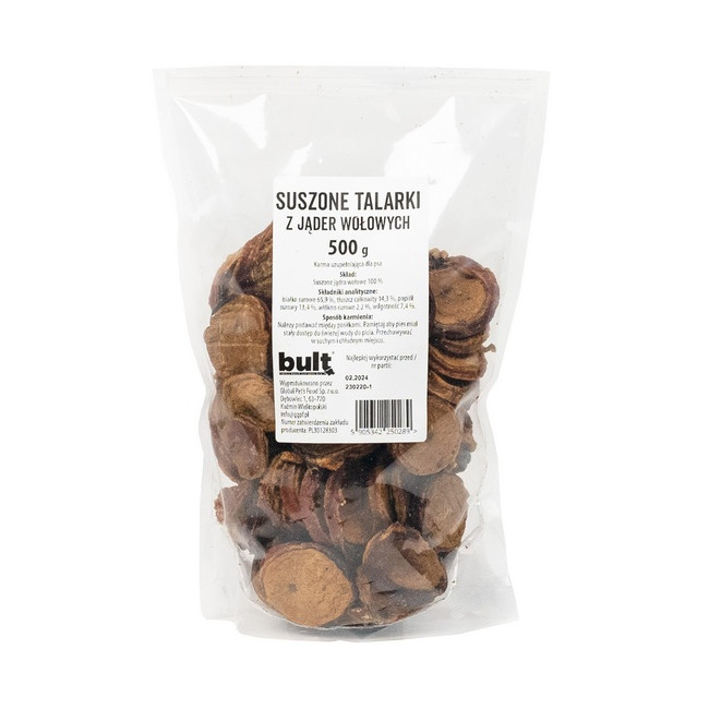 Bult Suszone talarki z jąder wołowych 500g
