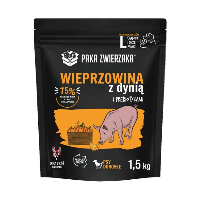 Paka Zwierzaka Seventh Heaven Wieprzowina z dynią L 1,5kg