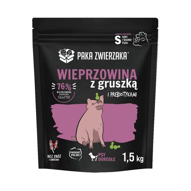 Paka Zwierzaka Seventh Heaven Wieprzowina z gruszką S 1,5kg