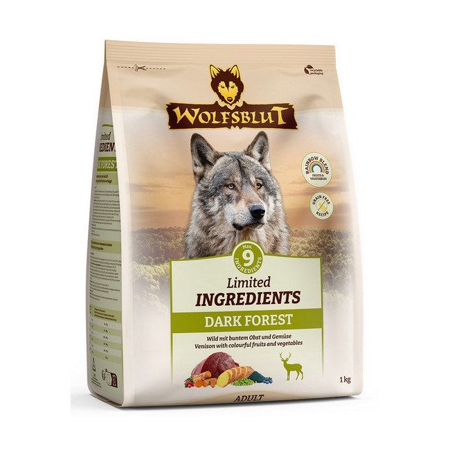 Wolfsblut Dog Limited Ingredients Dark Forest - dziczyzna i bataty 1kg