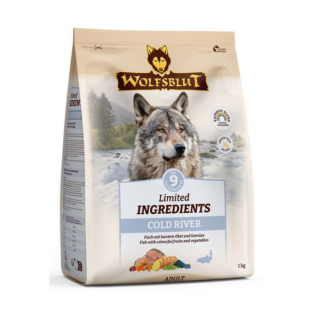 Wolfsblut Dog Limited Ingredients Cold River - pstrąg i bataty 1kg
