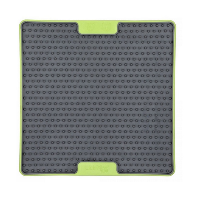 LickiMat Soother Deluxe/Tuff Jeżyk twardy zielony