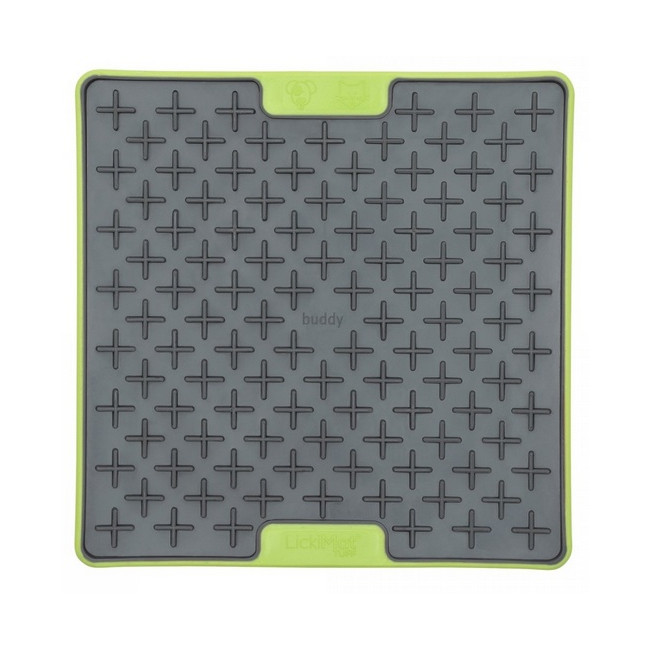 LickiMat Buddy Deluxe/Tuff Krzyżyk twardy zielony