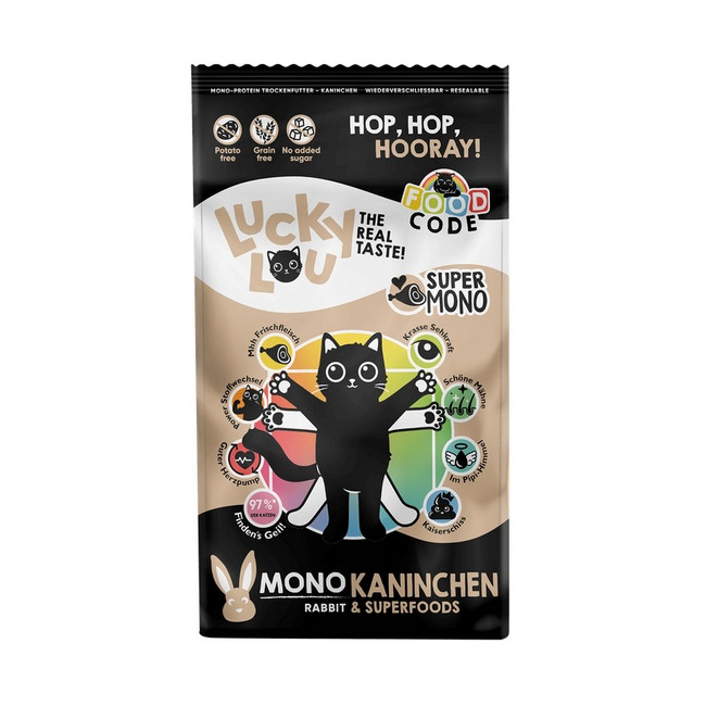 Lucky Lou Food Code Mono Królik 750g
