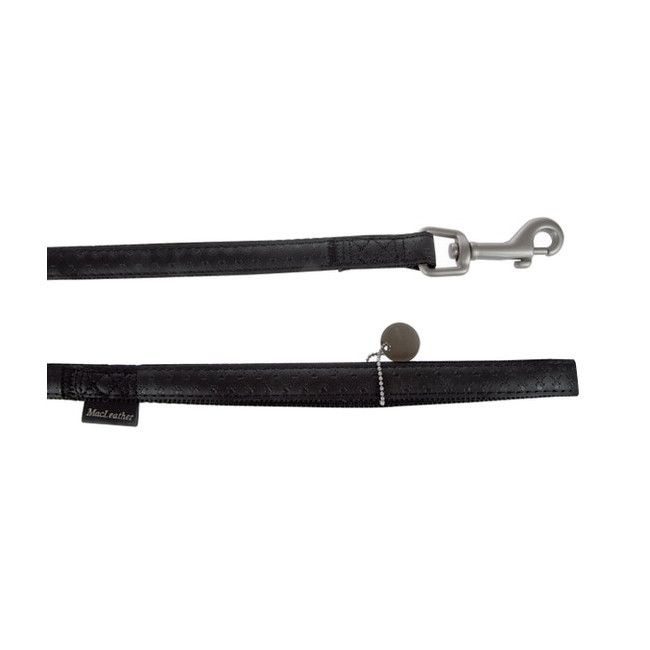 Zolux Smycz Mac Leather 25mm/1.2m Czarna [522025NO]