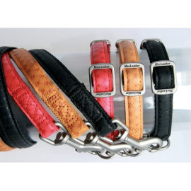 Zolux Smycz Mac Leather 25mm/1.2m Czerwona [522025RO]