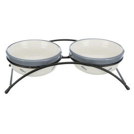 Trixie Miski ceramiczne 0,3L na stojaku [24790]