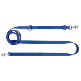 CHABA Smycz taśma regulowana - 25mm x 130/260cm niebieska