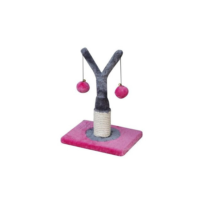 Yarro Drapak Mini Drzewko różowo-szary 18x18x32cm [Y1140]