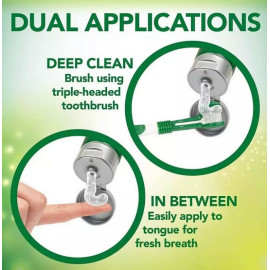 Vet's Best Dental żel + szczoteczka zestaw Adult