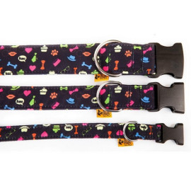 Dingo Obroża regulowana America Alabama 3,0cm/60cm