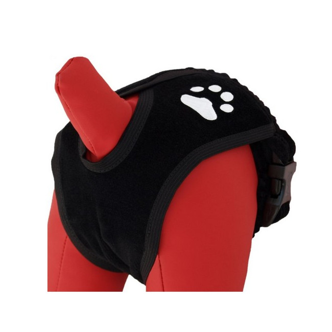 Grande Finale Majtki na cieczkę czarne Paw rozmiar 1 [M15]