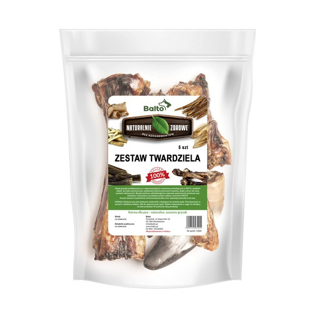 Balto Zestaw gryzaków twardziela 7szt