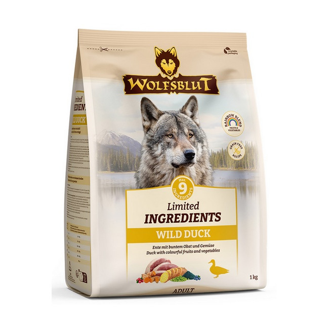 Wolfsblut Dog Limited Ingredients Wild Duck - kaczka i ziemniaki 1kg