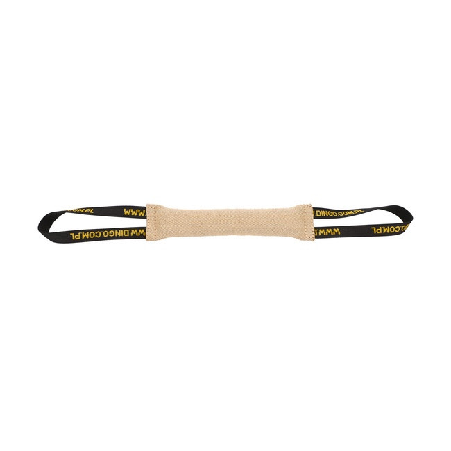 Dingo Zabawka dla psa - Szarpak z juty z dwoma uchwytami 28/4cm