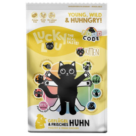 Lucky Lou Food Code Lifestage Kitten Drób & Kurczak 750g