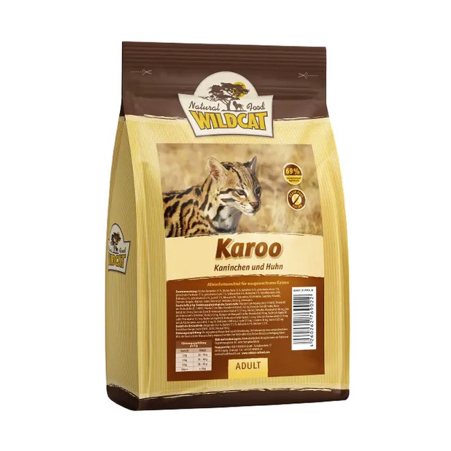 Wildcat Karoo - królik i drób 500g