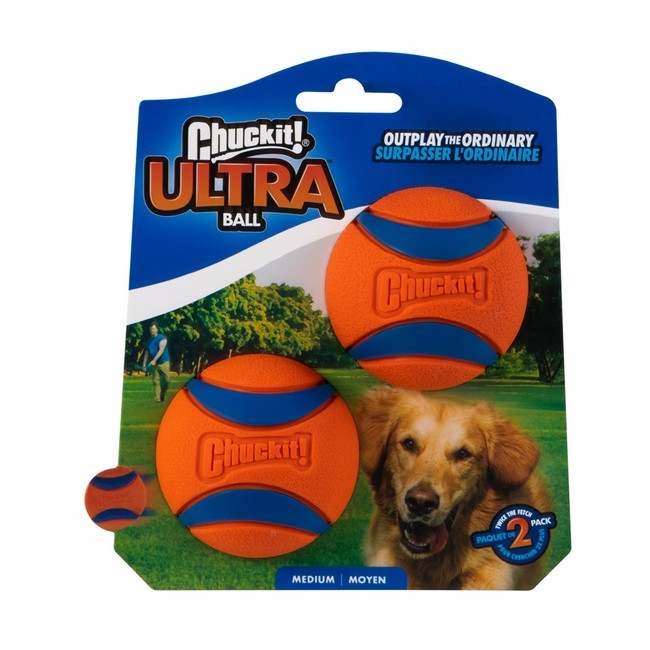 Chuckit! Ultra Ball Medium dwupak [17001]