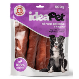 IdeaPet Mega pałeczka z kaczką 500g