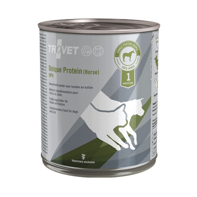 Trovet Unique Protein UPH Konina dla psa i kota puszka 800g
