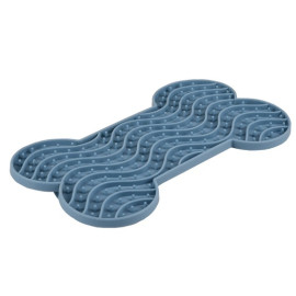 Flamingo Lick Pad Mata antystresowa M niebieska