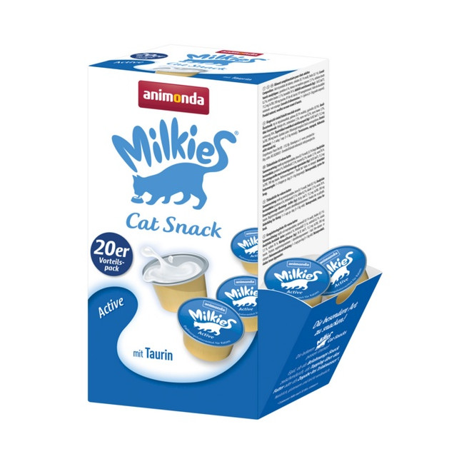 Animonda Kot Milkies Active 20x15g