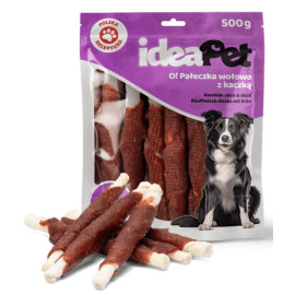 IdeaPet Pałeczka wołowa z kaczką 500g