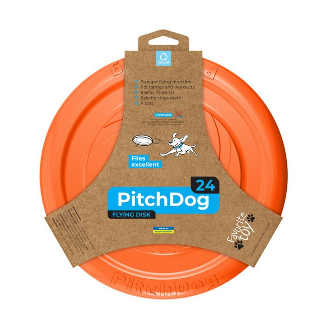 Collar PitchDog24 Latający dysk 24cm pomarańczowy