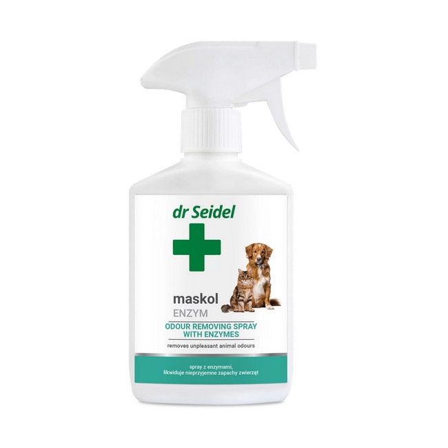 Dr Seidel Maskol Enzym - Płyn maskujący zapach moczu zwierząt - spray 300ml