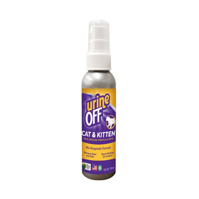 Urine Off Cat & Kitten Formula - do usuwania plam moczu 118ml