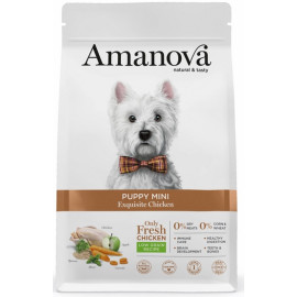 Amanova Dog Puppy Mini Exquisite Chicken - kurczak 500g