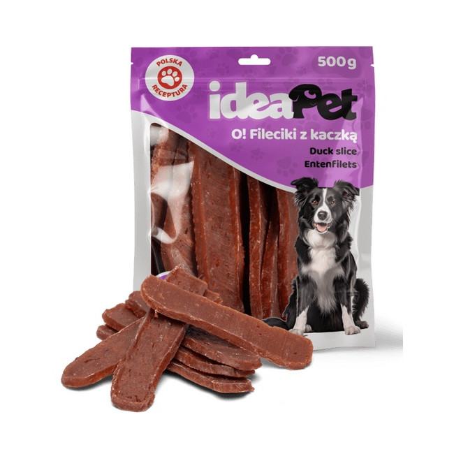 IdeaPet Fileciki z kaczką 500g