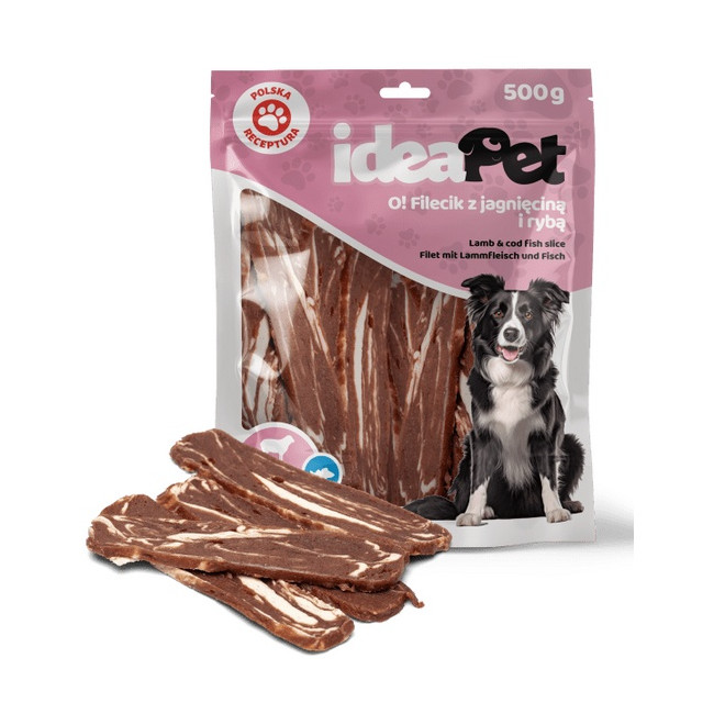IdeaPet Fileciki z jagnięciną i rybą 500g