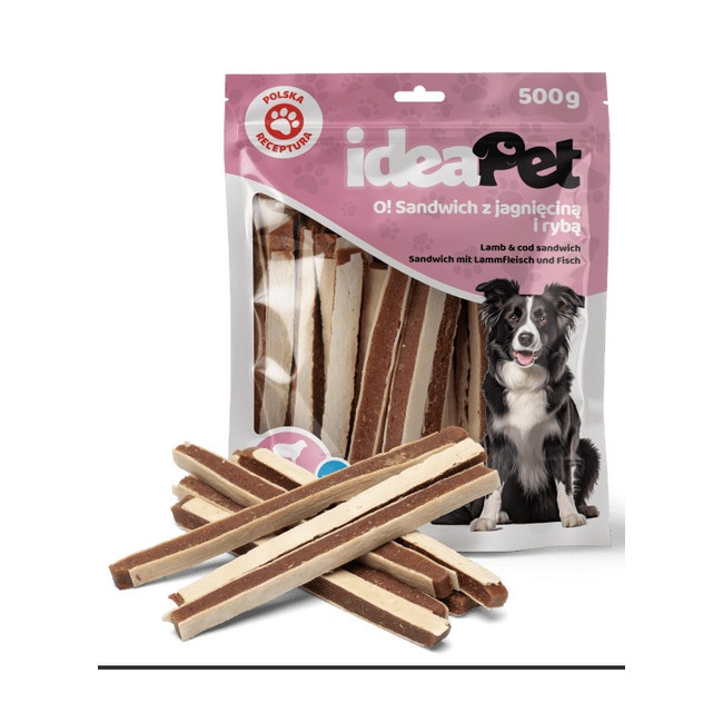 IdeaPet Sandwich z jagnięciną i rybą 500g