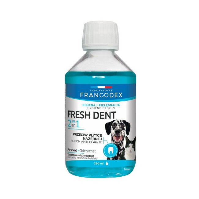 Francodex Fresh Dent płyn do higieny jamy ustnej 250ml [FR179120]